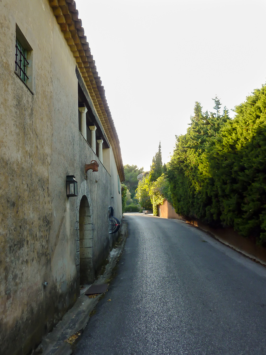 Road to Townhouse Complex