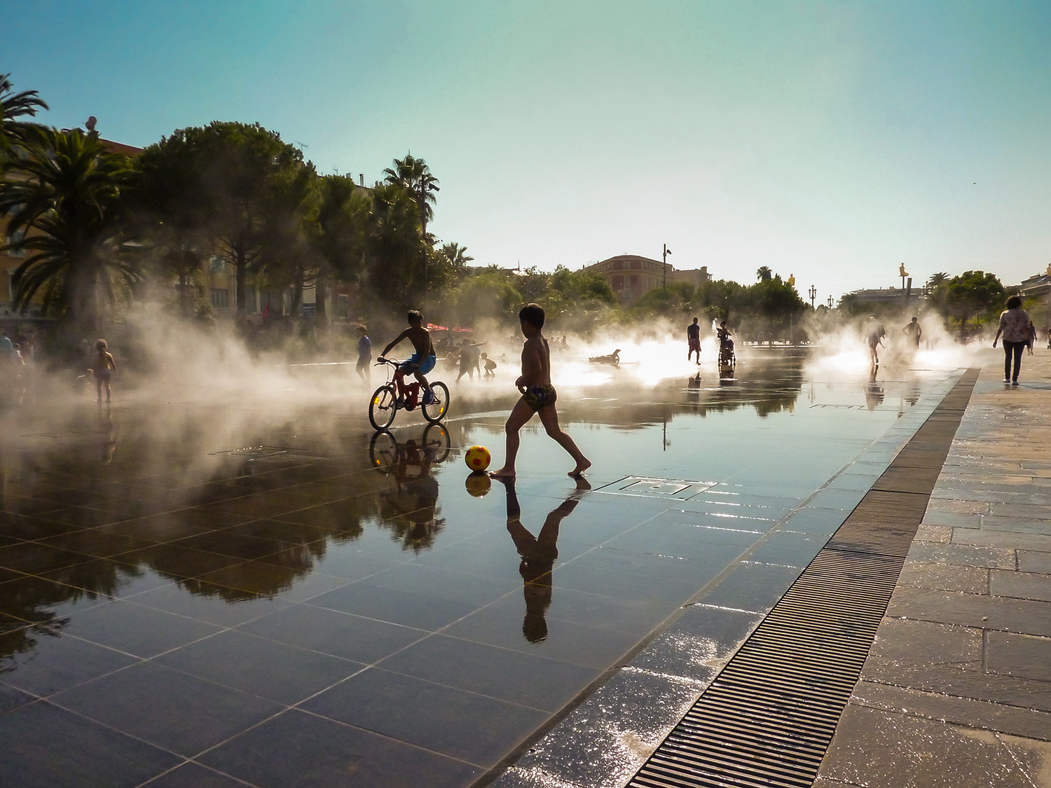 Nice, Promenade du Paillon